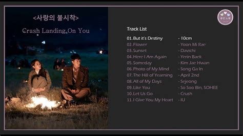 Full Album Crash Landing On You Ost 사랑의 불시착 Korean Drama Ost