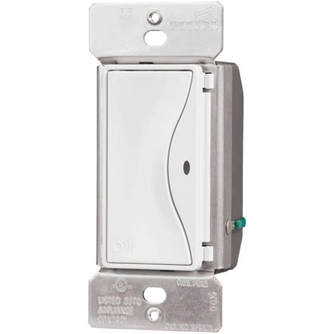Eaton Aspire 15 Amp Rf Single Pole Wireless Light Switch Alpine White
