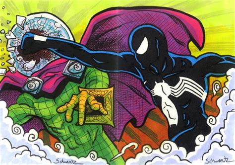 Spider Man Vs Mysterio In Bill Doughty S Does Whatever A Spider Can Comic Art Gallery Room