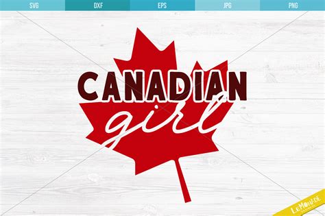 Scrapbooking Craft Supplies And Tools Canada Day Svg Canada Tee Decal Canadian Girl Svg Canada Svg