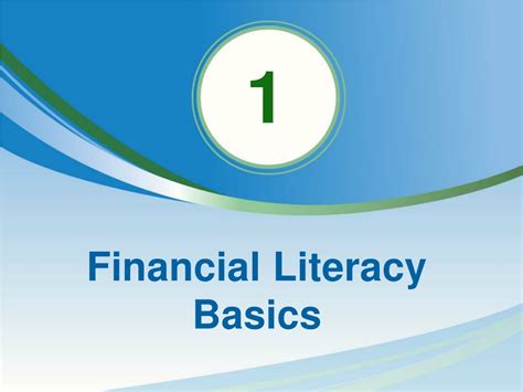 Ppt Financial Literacy Basics Powerpoint Presentation Free Download