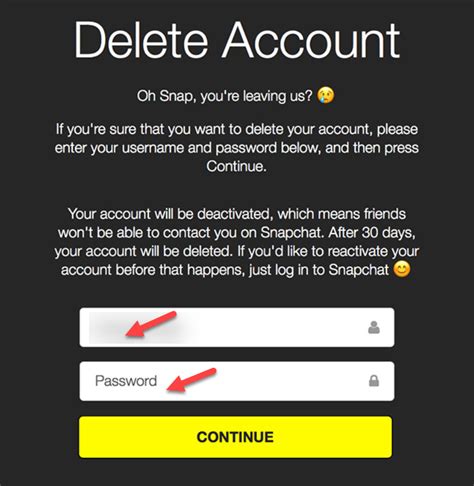 how to delete snapchat account methods‌ ‌to‌ ‌deactivate‌