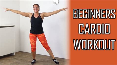 20 Minute Cardio Workout For Beginners Beginner Cardio Exercises With