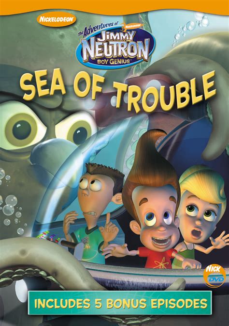 The Adventures Of Jimmy Neutron Boy Genius Sea Of Trouble Best Buy