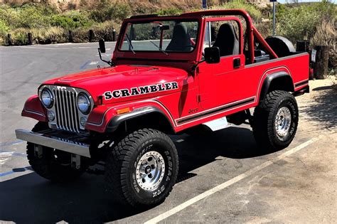 1982 Jeep Cj 8 Scrambler For Sale On Bat Auctions Sold For 23767 On