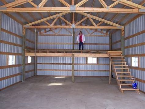 How To Build A Storage Loft In A Metal Building Encycloall