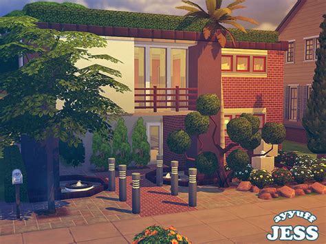Jess Furnished House By Ayyuff At Tsr Sims 4 Updates