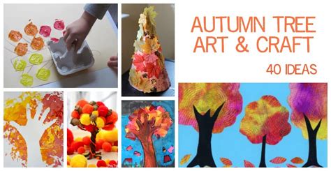 Childrens Autumn Tree Art And Crafts Emma Owl