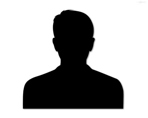 Silhouette Human Head Person Clip Art Shadow Png Download 12951035
