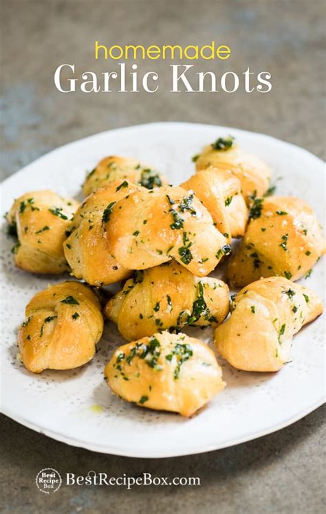 Easy Garlic Knots Recipe With Garlic Butter Super Easy