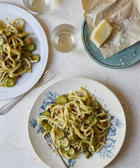 Rachel Roddy’s Recipes For Minestrone And Courgette Pancetta Pici Pasta Food The Guardian
