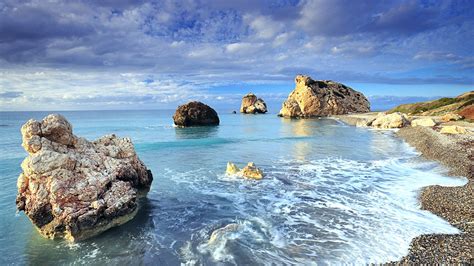 Sunny Shores Cyprus Wide Wallpaper 574775