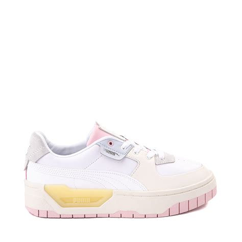 Womens Puma Cali Dream Athletic Shoe White Marshmallow Chalk Pink