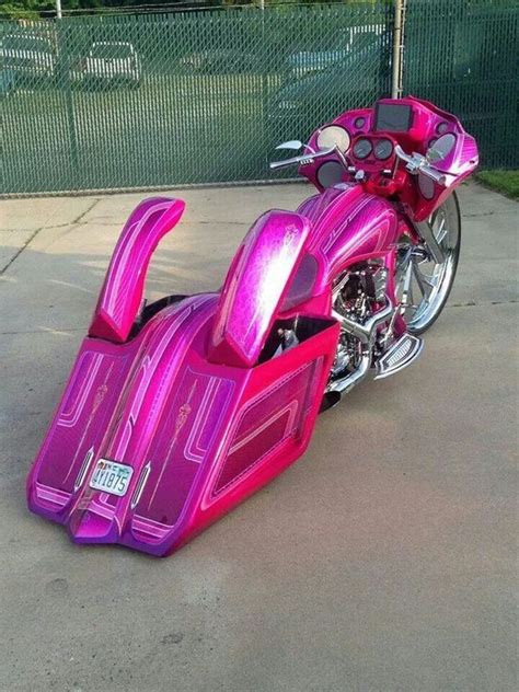 Thats A Lot Of Pink Motorcycle Custom