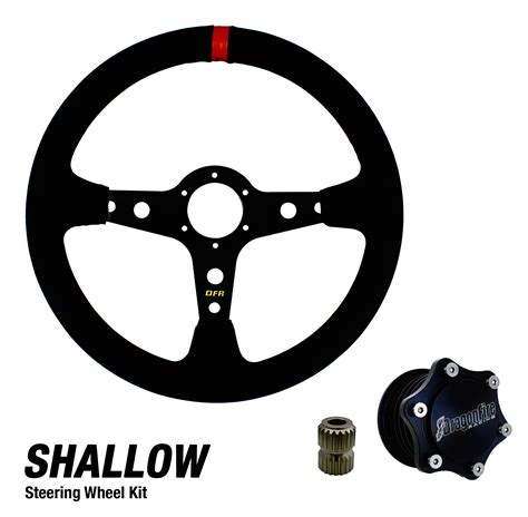 Dragonfire Racing Quick Release Shallow Steering Wheel