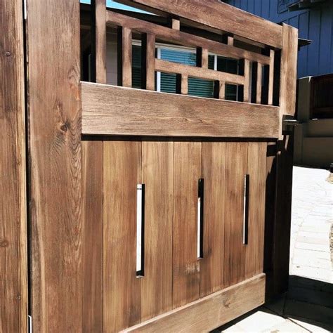 Top 40 Best Wooden Gate Ideas Front Side And Backyard
