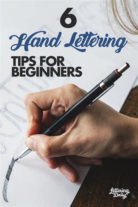 6 Easy Tips For Hand Lettering Beginners Hand Lettering For Beginners