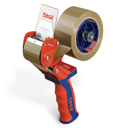 Safety Pistol Grip Dispenser Tape Gun With Retractable Blade Tesa 6400