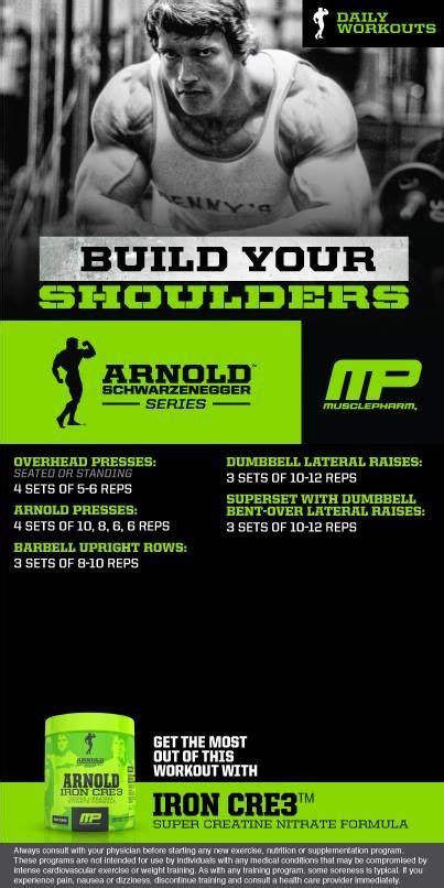 Arnold Shoulder And Arm Workout Workoutwalls