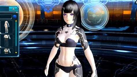Phantasy Star Online 2 Female Dewman Braver Character Creation F2p