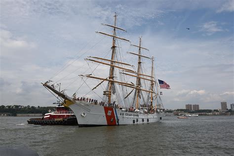 Coast Guard Cutter Eagle Arrives In New York City