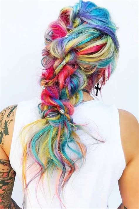15 magical mermaid hair ideas thick hair styles mermaid hair cool hair color