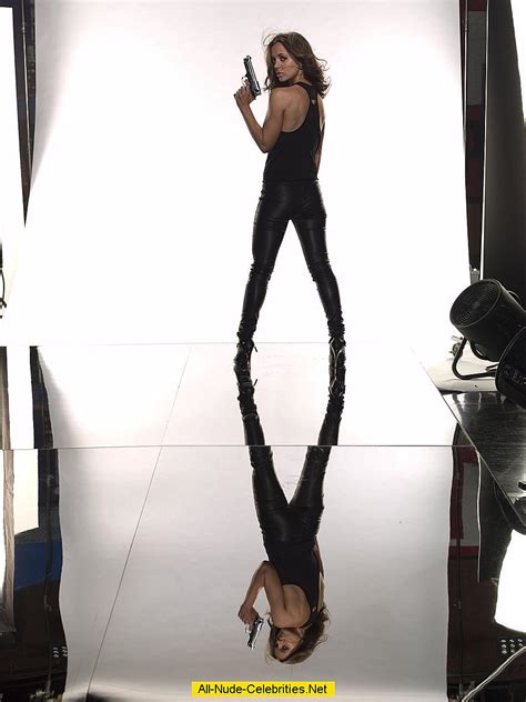 Eliza Dushku Sexy And Braless Posing Photoshoot