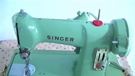 Singer Sewing Machine 185j Made In Canada For Sale Youtube