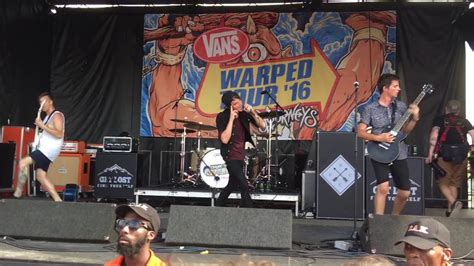 Chunk No Captain Chunk Taking Chances Live Warped Tour 2016