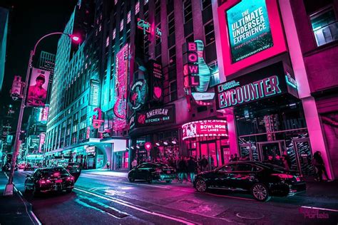 Neon City Lights Wallpapers Top Free Neon City Lights Backgrounds