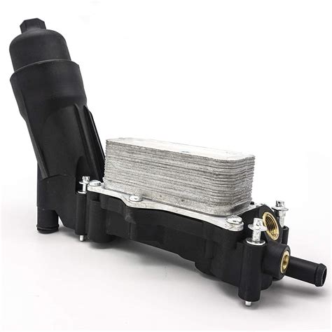All vehicles are equipped with a combined vehicle emission control information (veci) label(s). Engine Oil Filter Housing Cooler Adapter for 2014 2015 ...