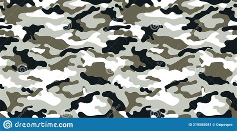 Vector Camouflage Pattern For Clothing Design Trendy Camouflage