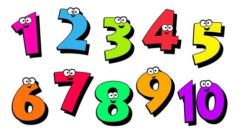 Numbers Clipart Transparent Background Numbers Transparent Background