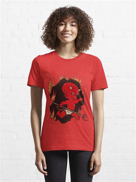 Lil Devil Hot Stuff T Shirt For Sale By Boomchickapeas Redbubble