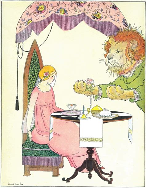 Beauty And The Beast Margaret Evans Price Fairytale Illustration
