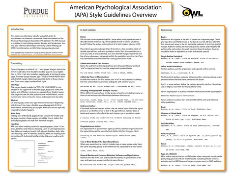 Purdue Owl Apa Reference Page Example Apa Sample Paper Purdue Owl