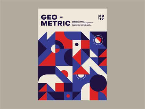 Geometric Geometric Graphic Design Geometric Poster Design