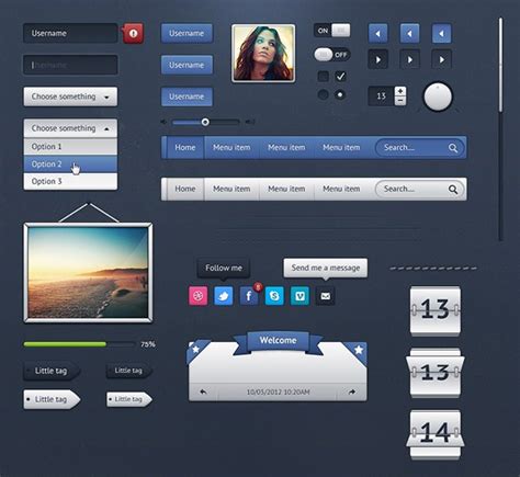 56 Best User Interface Elements For Download