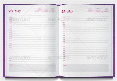 Free 12 Daily Calendar Designs In Psd Vector Eps