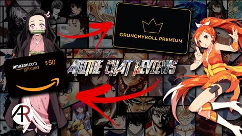 Amazon T Card And Crunchyroll Premium Membership Giveaway Finished