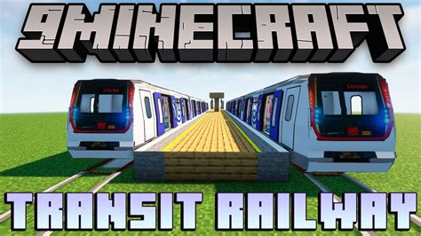 Minecraft Transit Railway Mod 1201 1194 Fully Functional