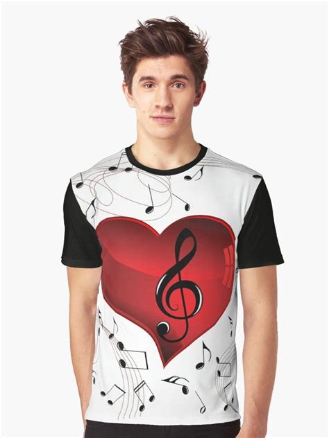 Music Heart T Shirt By Musicangel Redbubble Music Heart Music