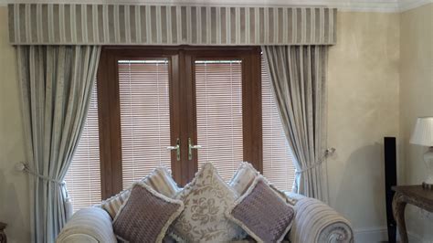 We Made This Lovely Pelmet And Full Length Curtains For Our Customer