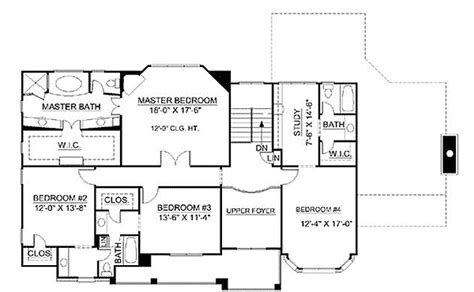 Elegant Design With Two Story Foyer 12152jl 2nd Floor Master Suite