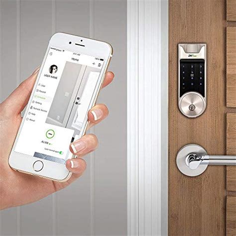Al30b Biometric Smart Lock Bluetooth Keypad Deadbolt Keyless Door Lock
