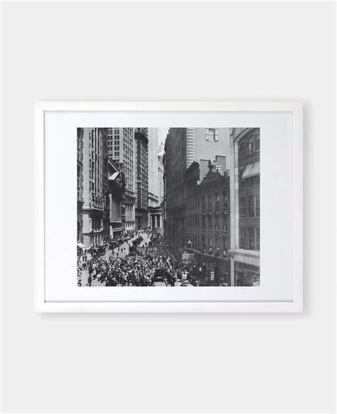 New York Curb Exchange 1916 Historic New York Photograph The Curious