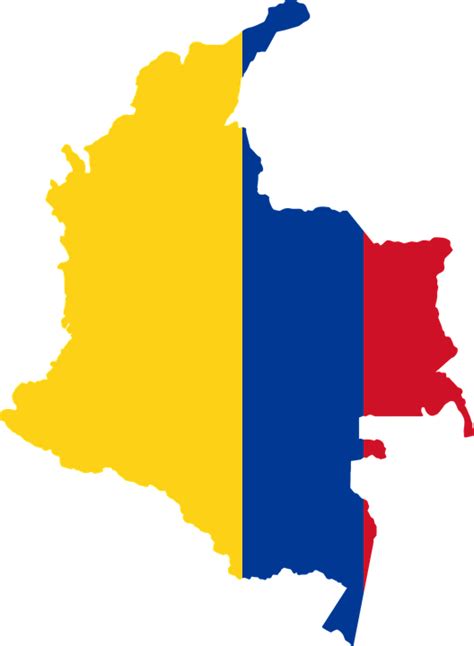 Download Colombia Flag Map Royalty Free Vector Graphic Pixabay