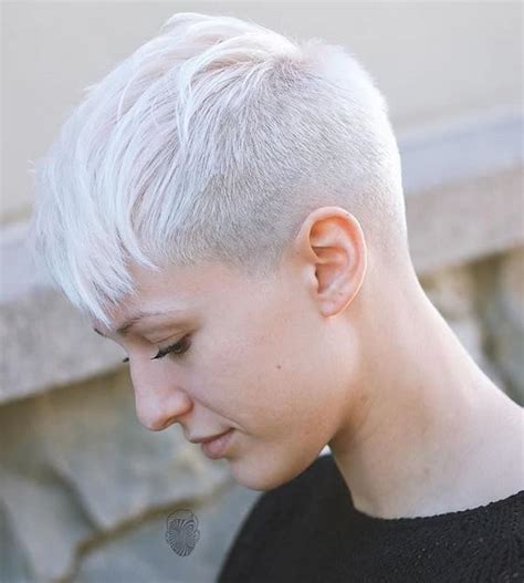 20 Short White Hair Color Ideas And Styles For 2023 Hairstylecamp