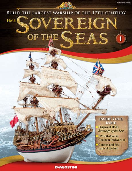 Hms Sovereign Of The Seas 184 Model Ship Full Kit Modelspace
