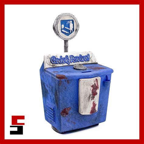 Fichier Stl Call Of Duty Black Ops Zombies Quick Revive Perk Machine